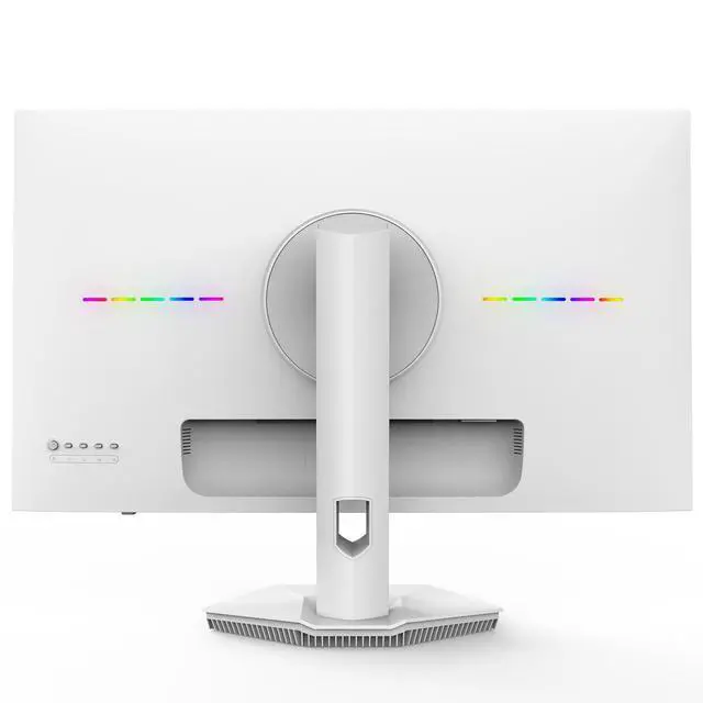 Alt view image 3 of 7 - CRUA 27 Gaming Monitor, IPS UHD 3840x2160 4K 160Hz / FHD 320Hz Dual Mode White Computer Monitor, Rotating/Pivot & Height-Adjustable, AMD FreeSync, Built-in Speakers, PIP/PBP, HDMI 2.1 & DP 1.4