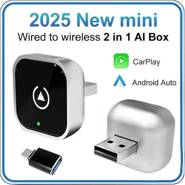 Alt view image 3 of 7 - USB Wireless CarPlay Adapter For iPhone Apple Wireless Dongle Plug &Play HOT
