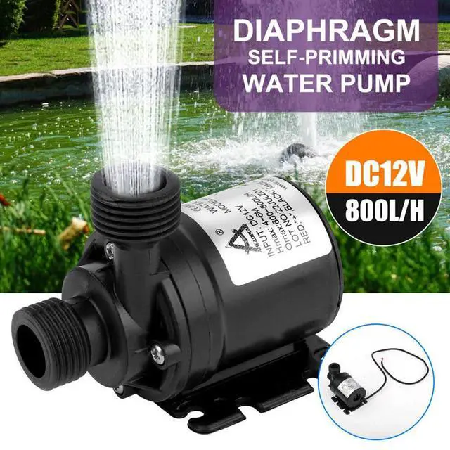 Main image of Mini Water Pump Quiet 12V 800L/H USB Brushless Motor Submersible Pool Water Pump