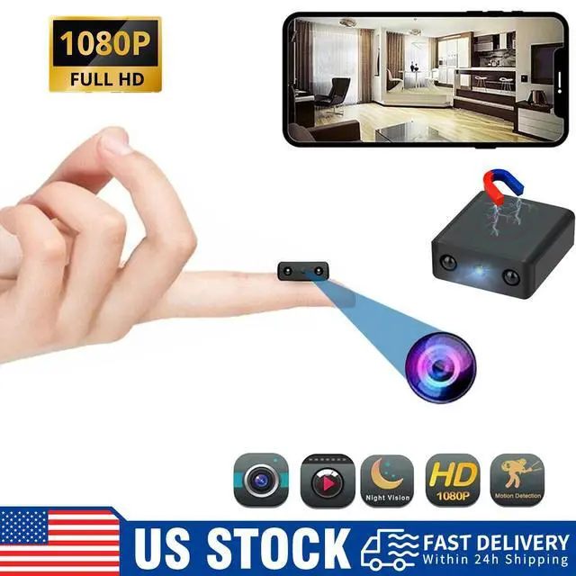 Main image of 1080 HD Mini Camera Night Vision Motion Detection Home Security Surveillance Cam
