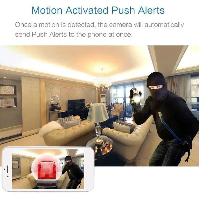 Alt view image 3 of 7 - 1080 HD Mini Camera Night Vision Motion Detection Home Security Surveillance Cam