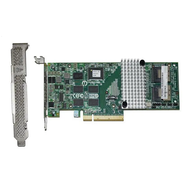 Alt view image 2 of 6 - LSI MegaRAID 8-Port 6Gb/s SATA SAS PCIe 2.0 x8 RAID Controller Card 9261-8i