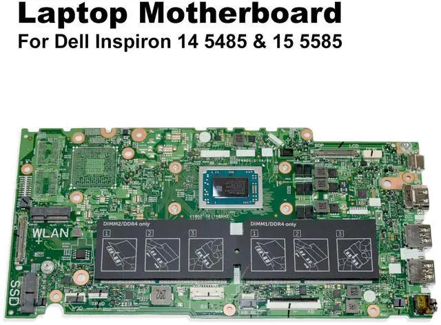 Main image of Dell Inspiron 14 5485 15 5585 Laptop Motherboard AMD Ryzen 5 3500U DDR4 RAM FNM6F