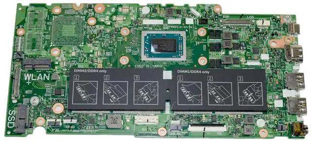 Alt view image 2 of 6 - Dell Inspiron 14 5485 15 5585 Laptop Motherboard AMD Ryzen 5 3500U DDR4 RAM FNM6F