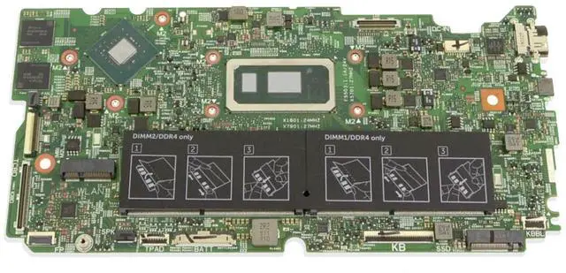 Alt view image 2 of 7 - Dell Inspiron 15 7590 2-in-1 System Board Intel Core-i7 1.8GHz Nvidia GPU DDR4 X8Y3N