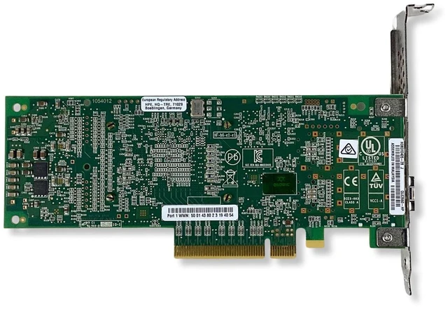 Alt view image 3 of 6 - HP QLogic QLE2660 16Gb Single Port PCIe Fibre Channel HBA 699764-001