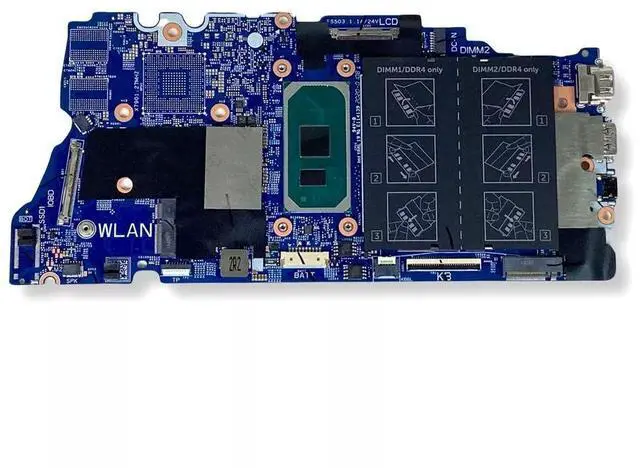 Alt view image 3 of 7 - Dell Inspiron 7500 2-in-1 Motherboard Intel Core i5-1035G1 1.0GHz Quad-Core GVCY9