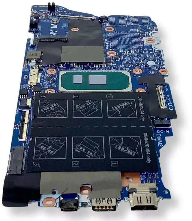 Alt view image 4 of 7 - Dell Inspiron 7500 2-in-1 Motherboard Intel Core i5-1035G1 1.0GHz Quad-Core GVCY9