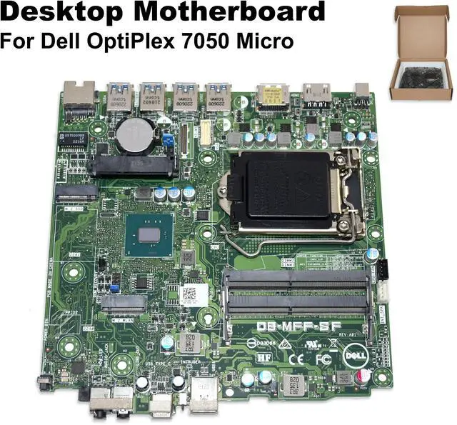 Alt view image 2 of 5 - Dell OptiPlex 7050 Micro Motherboard Socket LGA1151 Chipset Q270 DB-MFF-SF D24M8