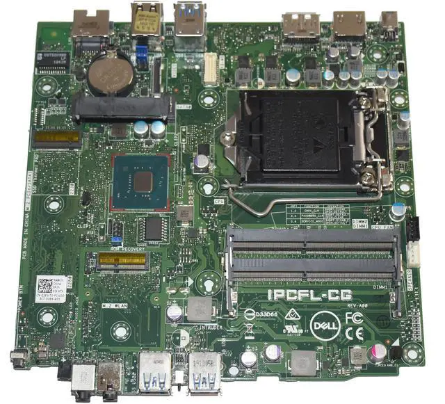 Alt view image 3 of 7 - Dell Optiplex 3060 Micro System Motherboard Intel LGA 1151 DDR4 3KWTV