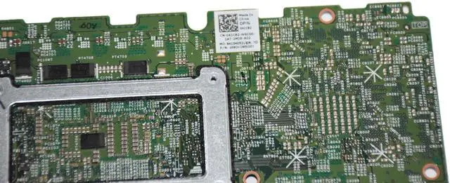Alt view image 6 of 6 - Dell Inspiron 7501 Intel Core i5-10300H 2.5 GHz DDR4 Laptop Motherboard 41C82