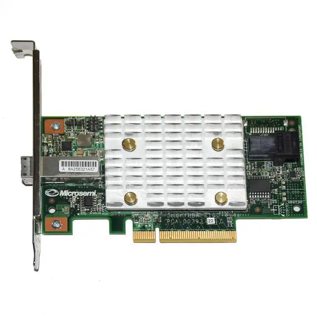 Alt view image 4 of 6 - HP Microsemi SmartHBA 2100-4i4e 12 Gb/s SAS Host Bus Adapter 858096-001