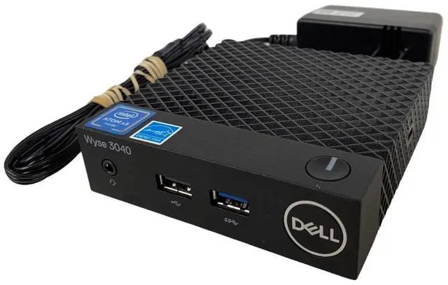 Main image of Dell Wyse 3040 Thin Client Intel Atom X5-Z8350 2GB DDR4 RAM 16GB Flash Wyse OS 4-Core PC for Personal and Business Use, Model 4K8XT