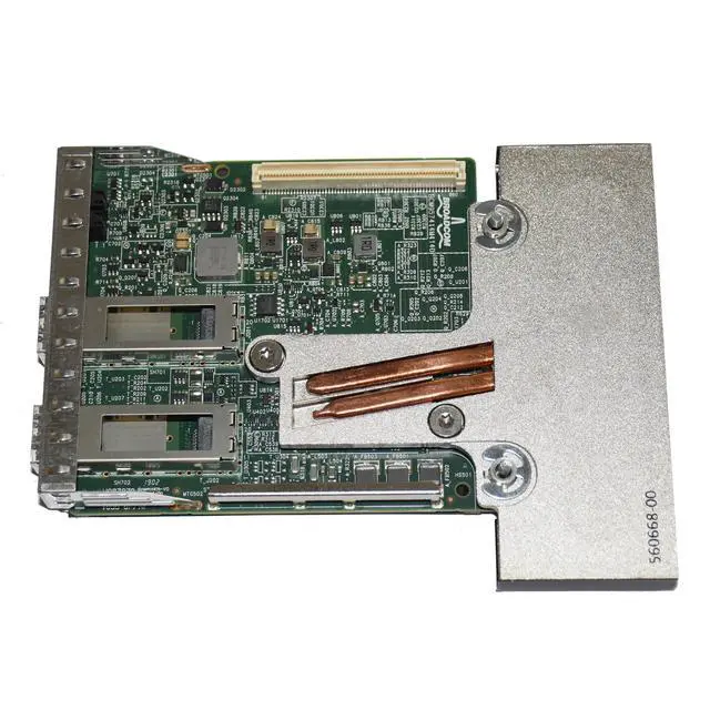 Alt view image 5 of 7 - Dell Broadcom 57414 Dual Port 25GbE SFP28 Rack Network Daughter Card 6WMMV