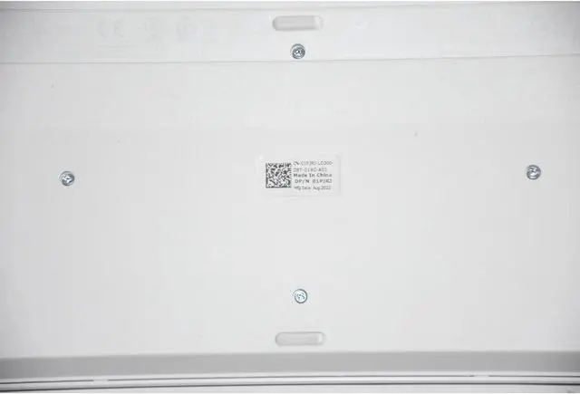 Alt view image 6 of 6 - Dell KB216 Wired Keyboard QWERTY French-Canadian Chiclet Multimedia USB Wired White 1PJRJ