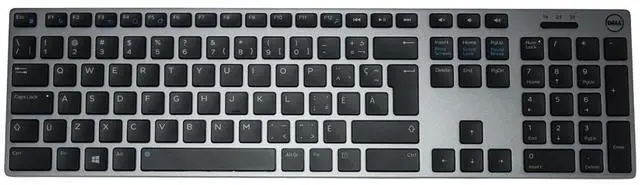 Alt view image 6 of 7 - Dell WK717 Premier Wireless Bluetooth Keyboard with USB Receiver Canadian Layout PDP41