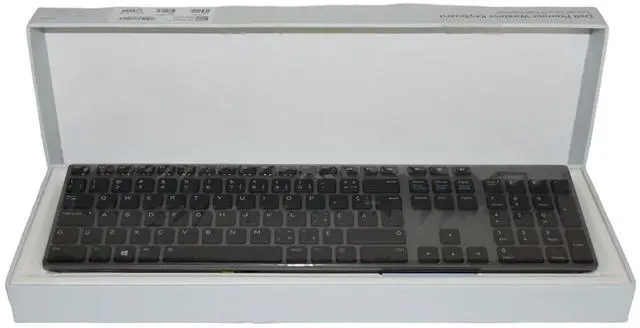 Alt view image 4 of 7 - Dell WK717 Premier Wireless Bluetooth Keyboard with USB Receiver Canadian Layout PDP41