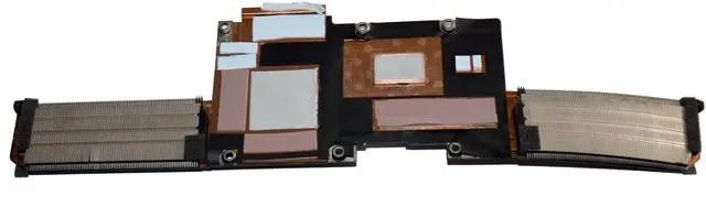 Alt view image 4 of 6 - Dell XPS 17 9700 & Precision 5750 CPU Graphics Heatsink Assembly for Discrete Nvidia Graphics 460.0JD03.0002 CN8DJ