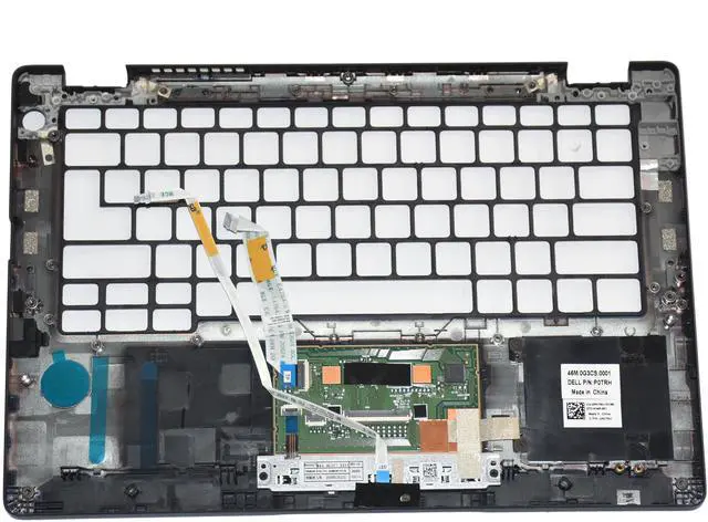 Alt view image 5 of 6 - Dell Latitude 5300 2-in-1 Palmrest Touchpad Assembly Black 86YTV P0TRH X0Y0P