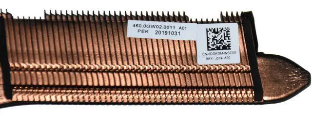 Alt view image 6 of 6 - Dell Vostro 5390, 5391, V5390 & V5391 Laptop Cooling Heatsink DGKGM
