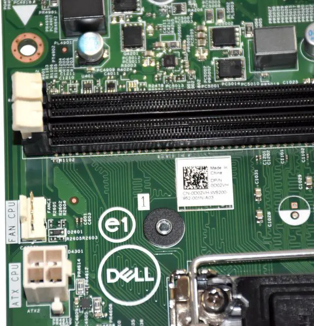 Alt view image 7 of 7 - Dell Inspiron Vostro 3470 Desktop Motherboard H370 Chipset Socket LGA1151 17530-1 D02VH