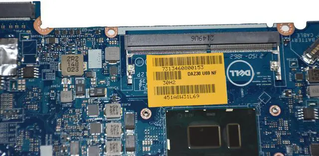 Alt view image 7 of 7 - Dell Latitude 7290 & 7390 Core i5-8350U 1.7 GHz DDR4 Laptop Motherboard XY80D