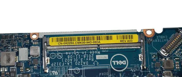 Alt view image 7 of 7 - Dell Latitude 7290 & 7390 Intel Core i5-8250U Integrated Graphics Laptop Motherboard X225X