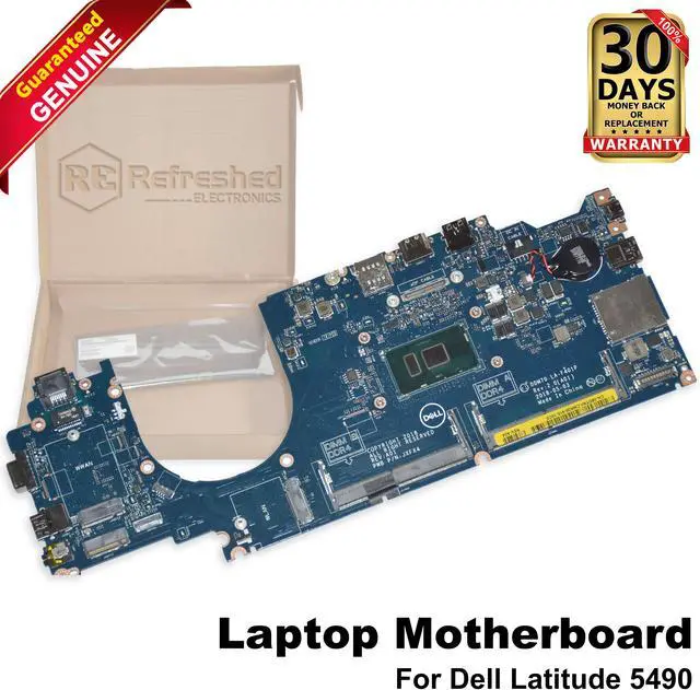 Main image of Dell Latitude 5490 Motherboard i5-7300U 2.6GHz Dual-Core LA-F401P JXFX4 8DT9H