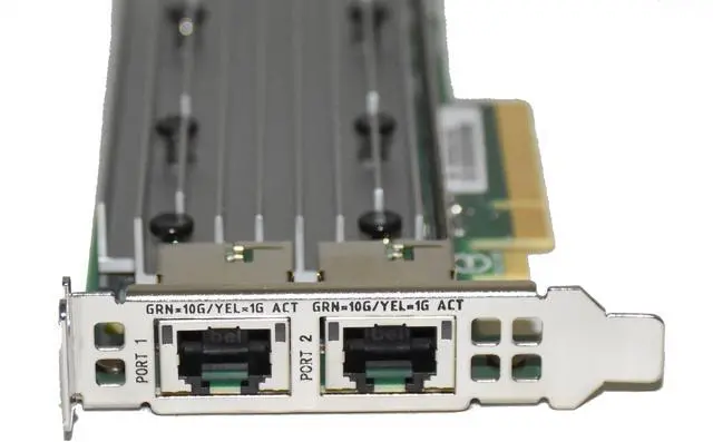 Alt view image 6 of 6 - Dell QLogic FastlinQ QL41162 Dual Port 10GbE Converged Network Adapter 2J3X7