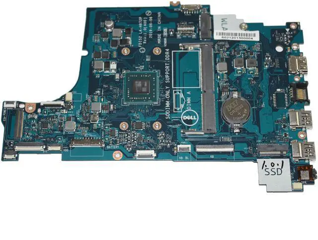 Alt view image 6 of 7 - Dell Inspiron 3595 AMD A9-9425 3.1GHz Dual Core CPU DDR4 Laptop Motherboard 26MNR