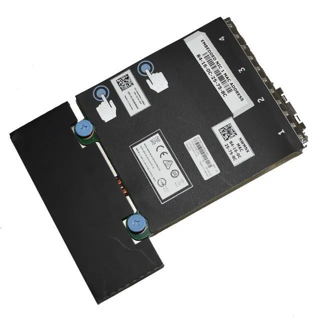 Alt view image 4 of 7 - Dell Broadcom 57412 Dual Port 10Gb SFP+ & Dual Port 1GBase-T Network Daughter Card NWMNX