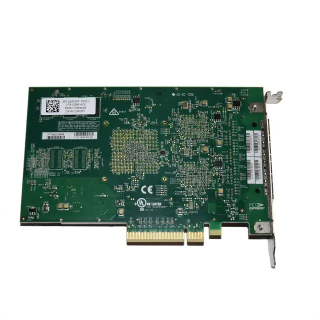 Alt view image 4 of 7 - Dell Chelsio T540-BT Quad Port 10GbE Network Adapter Card 2RGPF