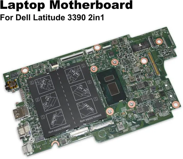 Alt view image 2 of 6 - Dell Latitude 3390 2-in-1 Intel Core i5-8250U 1.6GHz Laptop Motherboard K3GFH