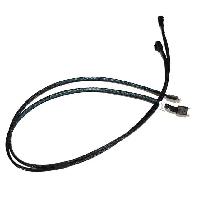 Alt view image 4 of 6 - Dell R640, R740 & R940XA PowerEdge Server SAS to SATA x8 Cable W46M3