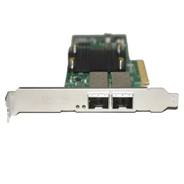 Alt view image 7 of 7 - Dell Chelsio T520-CR 10GB Dual Port Converged Network Adapter PDHV4