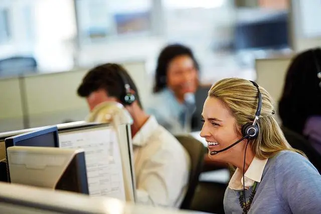 Alt view image 3 of 6 - Jabra OEM Biz 2400 II QD Duo Wired Headset, Dual Ear Call Center Headset with Ultra Noise-Cancelling Mic, Kevlar Cord, PeakStop Protection, Compatible with Desk Phones & UC Systems