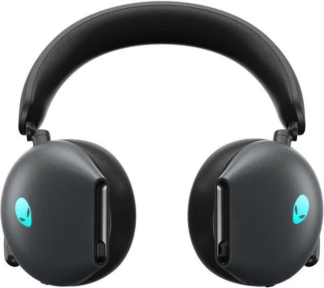 Alt view image 2 of 6 - Alienware AW920H Tri-Mode Wireless Gaming Headset - Dolby Atmos Virtual Surround Sound, Active Noise Cancelling, AI-driven Noise-Cancelling microphone, USB-C Wireless Dongle - Dark Side of the Moon