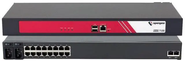 Alt view image 12 of 18 - Opengear CM7116-2-DAC-US 16 Serial-2GBE Ethernet-2 USB 4GB Flash-Dual A&C