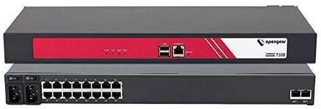 Alt view image 14 of 18 - Opengear CM7116-2-DAC-US 16 Serial-2GBE Ethernet-2 USB 4GB Flash-Dual A&C