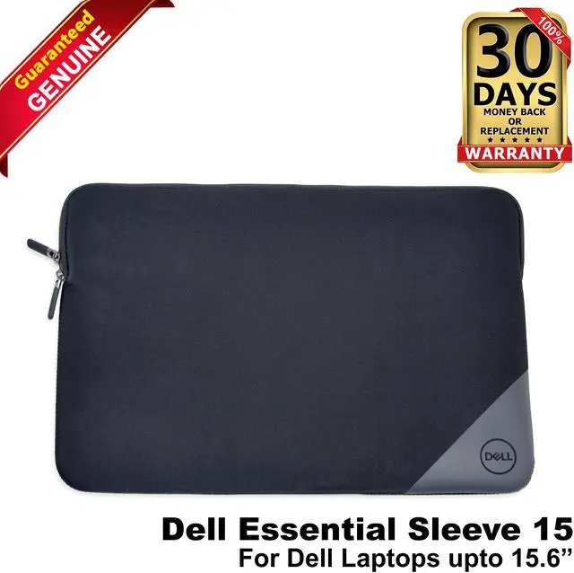 Main image of Dell Essential Sleeve 15 for Laptops upto 15.6 Inches Black 1271N