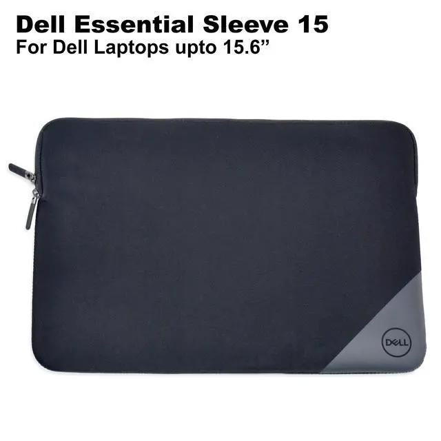 Alt view image 2 of 5 - Dell Essential Sleeve 15 for Laptops upto 15.6 Inches Black 1271N