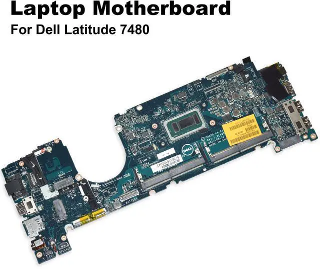Alt view image 2 of 6 - Dell Latitude 7480 Laptop Motherboard Intel i7-6650U 2.2GHz DDR4 LA-E131P 270C8