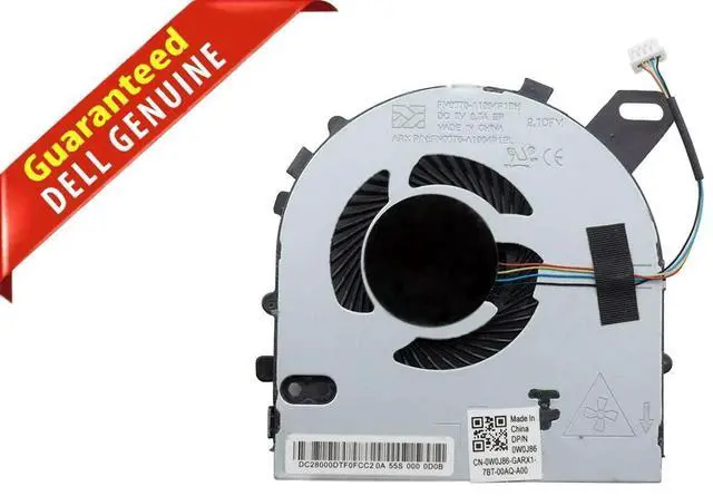 Main image of Dell Inspiron 7572 7460 7560 Vostro 5468 5568 Series CPU Cooling Fan W0J85