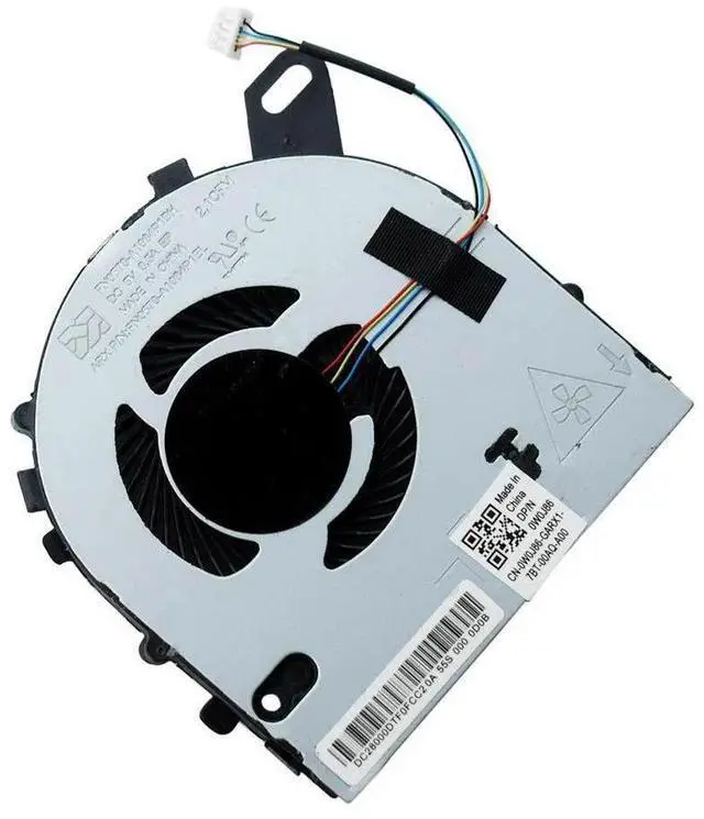 Alt view image 3 of 4 - Dell Inspiron 7572 7460 7560 Vostro 5468 5568 Series CPU Cooling Fan W0J85