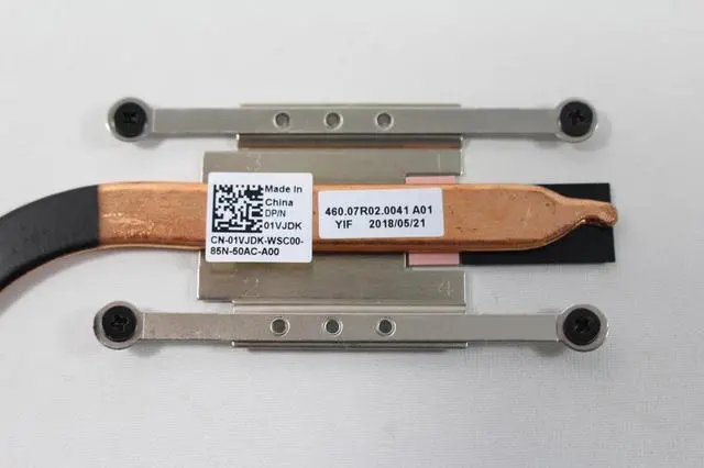Alt view image 3 of 3 - Dell Inspiron 13 5378 13.3" Laptop CPU Cooling Heatsink 1VJDK