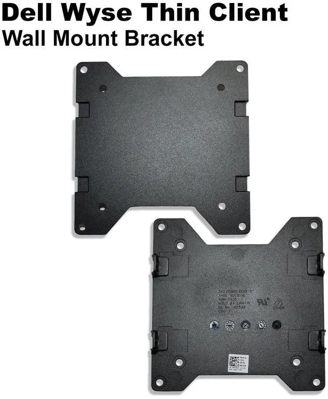 Alt view image 2 of 5 - Dell Wyse UltraSharp U2415 E1916H Monitor Thin Client Wall Mount Bracket 0W1D0K