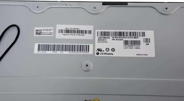 Alt view image 5 of 7 - Dell OptiPlex 7760 AIO 27" UHD LCD Screen Matte Finish 30 Pin Non-Touch 4FRP5