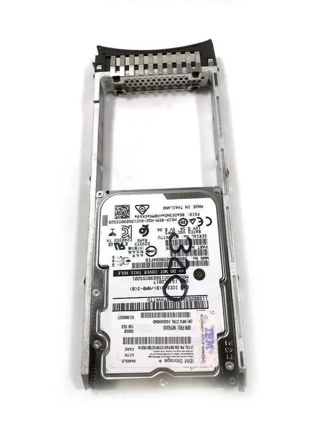 Alt view image 3 of 3 - IBM 300GB SAS HUC156030CSS20 6G 15K SFF SED HDD FOR DS8000 98Y6320