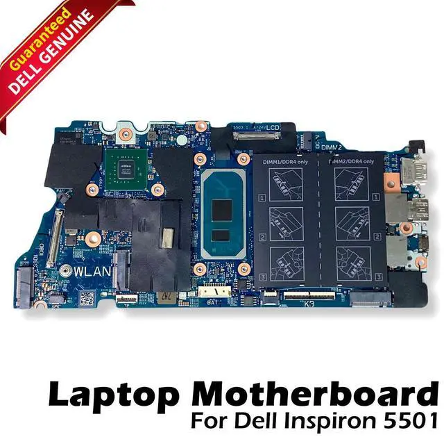 Main image of Dell Inspiron 5501 Motherboard i7-1065G7 1.3GHz Quad Core Nvidia Graphics 85C41