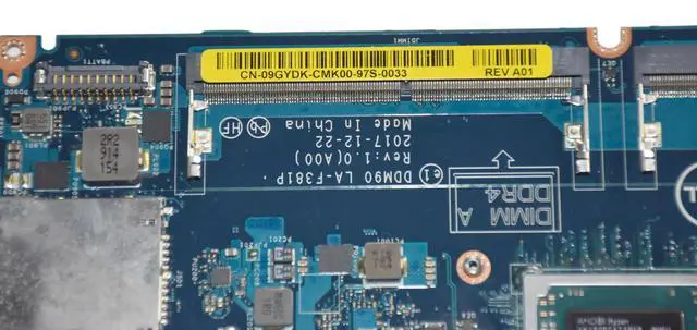 Alt view image 5 of 5 - Dell Latitude 5495 Motherboard AMD Ryzen 5 Pro 2500U 2GHz Quad-Core DDR4 9GYDK